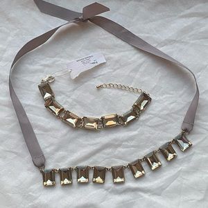 Banana Republic Factory Bracelet and Necklace Set